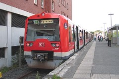 S-Bahn, Hamburg, Wedel, 25. July 2007