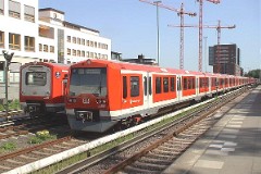S-Bahn, Hamburg Poppenbüttel, 1. June 2008