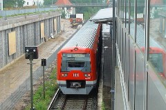 S-Bahn, Blankenese, 19. July 2008