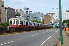 Boston, Longfellow Bridge - MGH T-station,  24. June 2012