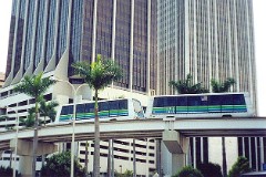 Metromover, Miami downtown, 4. March 2003