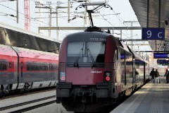 Öbb 1116 245 - RailJet, Wien Hauptbahnhof, 28. October 2016