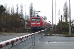 DB 112 145-8, Hamburg Wandsbek, 8. January 2012