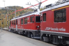 RhB (Rhätische Bahn), St. Moritz, 14. October 2008
