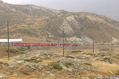 RhB (Rhätische Bahn), Bernina, 16. October 2008