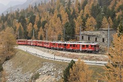 RhB (Rhätische Bahn), Bernina, 16. October 2008