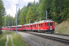 RhB (Rhätische Bahn), Bernina Strecke, 9. October 2009
