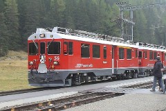 RhB (Rhätische Bahn), Cavaglia, 9. October 2009