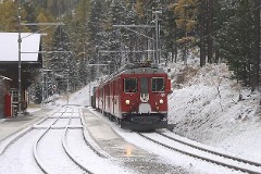 RhB (Rhätische Bahn), Surovas, 13. October 2009