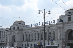 Moscow, Kiyevsky railway station (Киевский вокзал), 18. July 2010