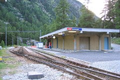 Morteratsch, Rhätische Bahn, 30. Juner 2008