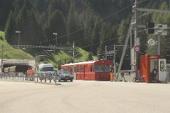 Klosters-Selfranga Autoverlad, Rhätische Bahn, 2. July 2008