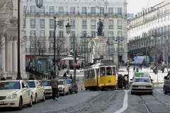 Lisbon, Praça Luis de Camões, 17. February 2010