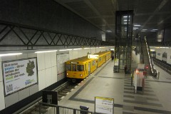 Berlin, U-Bahn Hauptbahnhof, 27. September 2014