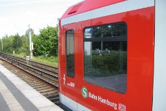 S-Bahn BR 474, Hamburg, Barmbek, 6. Juni 2009