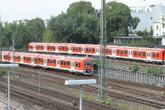 S-Bahn BR 474, Hamburg Hauptbahnhof, 8. August 2009