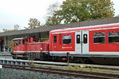 DB BR 333 and S-Bahn DB BR 472, Ohlsdorf, 21. October 2010