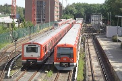 S-Bahn, Hamburg Poppenbüttel, 1. June 2008