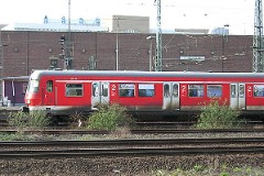 S-Bahn, Düsseldorf, 20. April 2006
