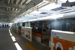 The Haneda Line of Tokyo Monorail Company, Tokyo, 18. January 2015