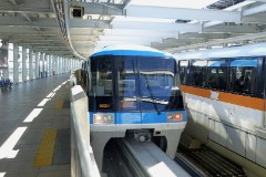 The Haneda Line of Tokyo Monorail Company, Tokyo, 18. January 2015