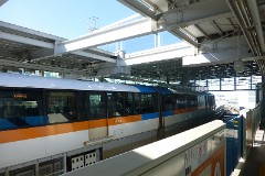 The Haneda Line of Tokyo Monorail Company, Tokyo, 18. January 2015