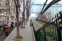 Montmartre funicular, Paris, 23. March 2016