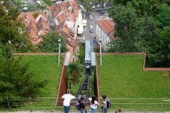 Funicular Railway to Ljubljana Castle, 31. July 2014
