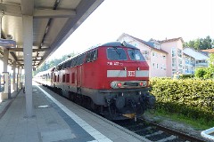 DB 218 457-0, Füssen, 17. July 2014