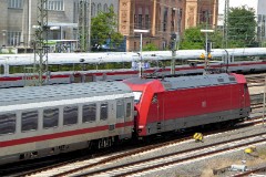 DB 101 056-0, Hamburg Hauptbahnhof, 10. July 2016