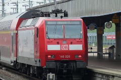 DB 146 020, Dortmund Hauptbahnhof, 13. April 2014
