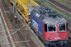 SBB CFF FFS Cargo 421 397-1 (Mitteldeutsche Eisenbahn GmbH), Meckelfeld, 7. April 2016