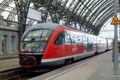 DB 642 661-2, Dresden Hauptbahnhof, 3. May 2015