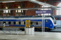 NWB (NordWestBahn) ET 440 221, Bremen Hauptbahnhof, 12. February 2014