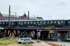 Classic Courier zum Hafengeburtstag, Oberhafenbrücke, Hamburg, 8. May 2015