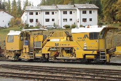 RhB (Rhätische Bahn), Pontresina, 10. October 2009