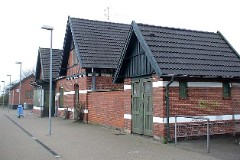 20081206 11 railway stations jernbanestationer denmark skaevinge