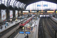 Hamburg Hauptbahnhof, 16. December 2007