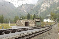 Cavaglia, Rhätische Bahn, 9. October 2009