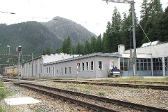 Pontresina, Rhätische Bahn, 1. Jult 2008