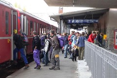 Pontresina, Rhätische Bahn, 11. October 2009
