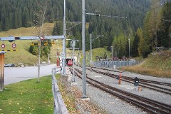 Klosters-Selfranga Autoverlad, Rhätische Bahn, 13. October 2008