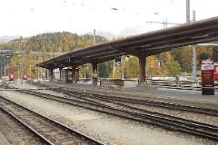 St. Moritz, Rhätische Bahn, 14. October 2008