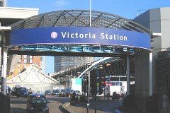 London Victoria Station, 6. January 2008