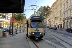 Wiener Lokalbahn (WLB), Tw 126, Wien Oper - Kärntner Ring, 28. October 2016