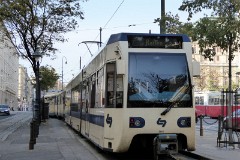Wiener Lokalbahn (WLB), Tw 405, Wien Oper - Kärntner Ring, 28. October 2016