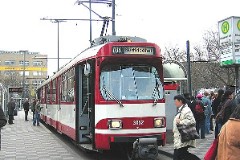 Rheinbahn, Düsseldorf Hbf., 18. April 2006