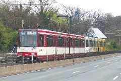 Rheinbahn, Düsseldorf Tonhalle, 18. April 2006