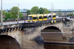 Dresden, Augustusbrücke, 3. May 2015