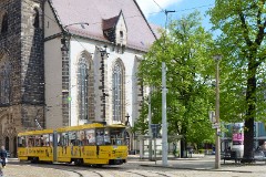 Tatra KT4D-C, Görlitz am Frauenkirche, 2. May 2015